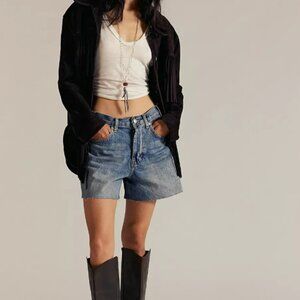 NWT We The Free Tippi Denim Shorts Color In Your Town Torn Up